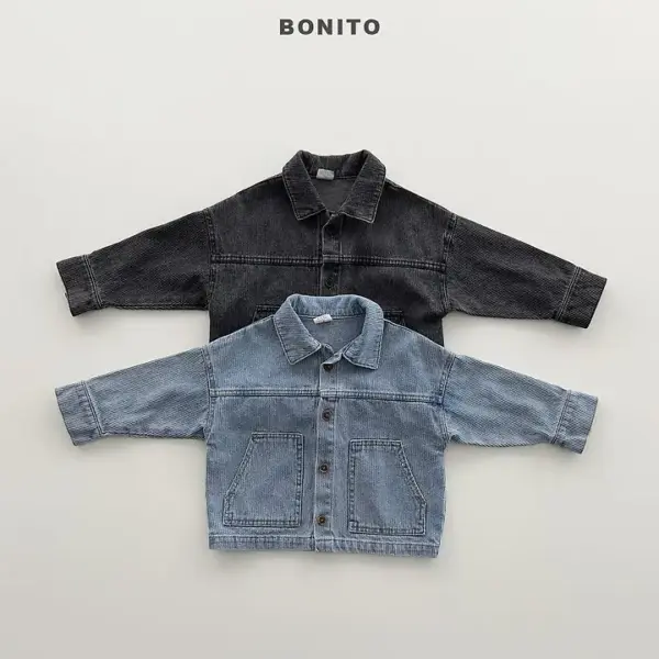 1 <b>BONITO 外套</b>Autumn 골데님자켓 70-140CM
