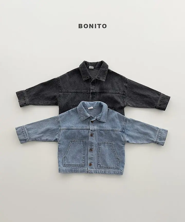 <b>BONITO 外套</b>Autumn 골데님자켓  70-140CM