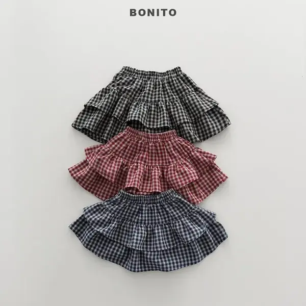 <b>BONITO 裙子 </b>Autumn 체크캉캉sk  70-140CM