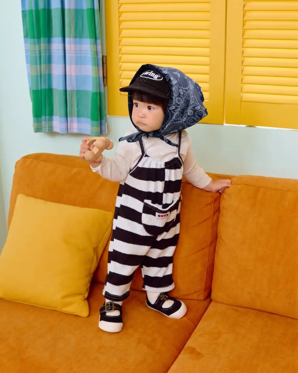 12 <b>OOTTBEBE髮飾</b>Autumn 포인트스카프 FREE