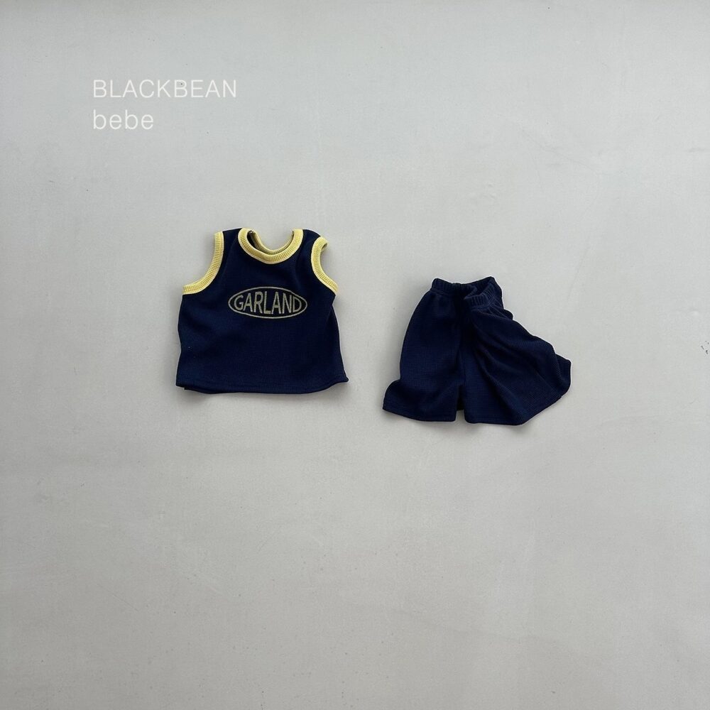 <b>｜BABY ｜Black bean套裝</b>Summer 와퍼 베베세트 60-80cm