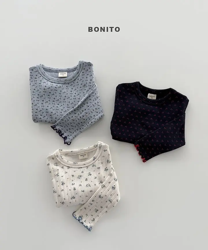 <b>BONITO T恤 </b>Autumn 아일렛티  70-140CM