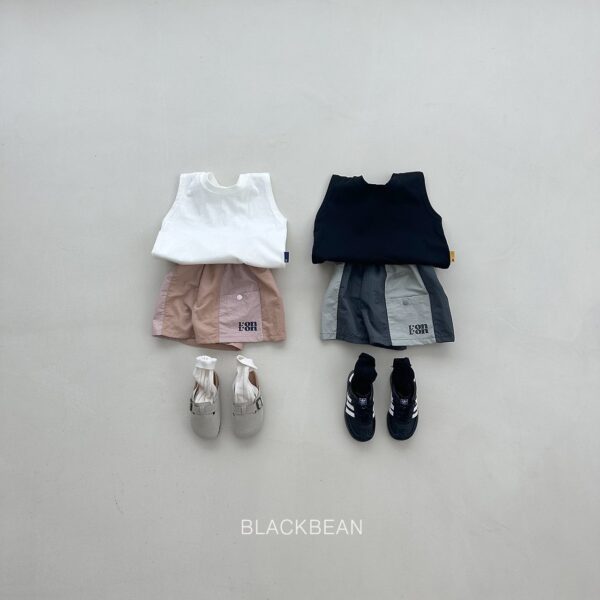 5 <b>Black bean背心</b>Summer 레어 나시티 80-120cm