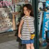 <b>Black bean背心</b>Summer 선데이 나시티 80-120cm