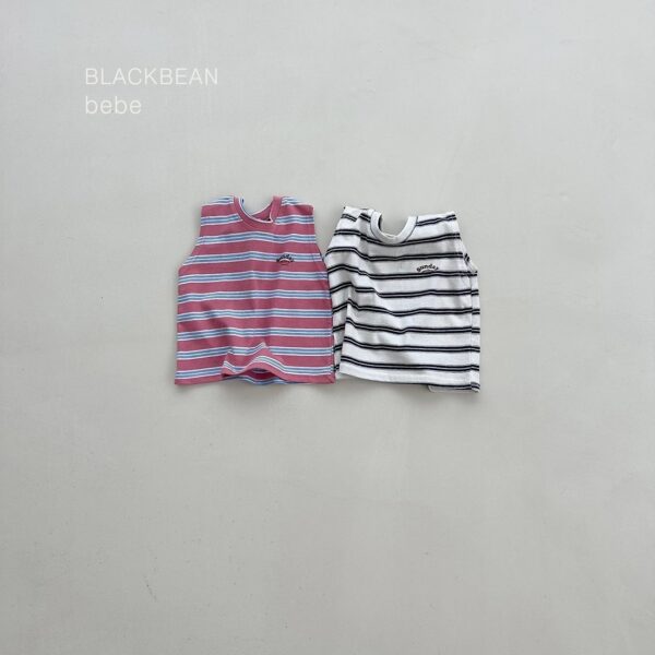 6 <b>|BABY |Black bean背心</b>Summer 선데이 베베나시 60-80cm