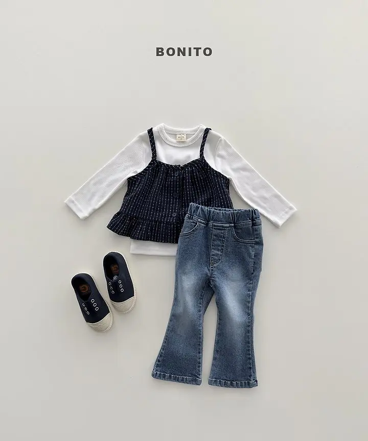 <b>BONITO上衣</b>Autumn 컬러골지티 70-140CM
