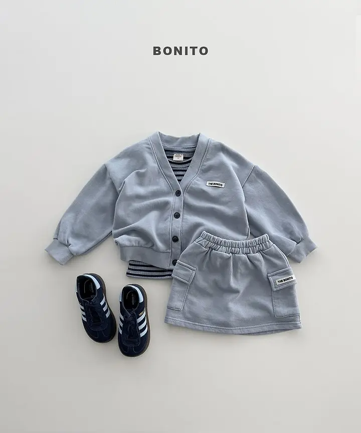 <b>BONITO 罩衫</b>Autumn 코튼브이가디건 70-140CM