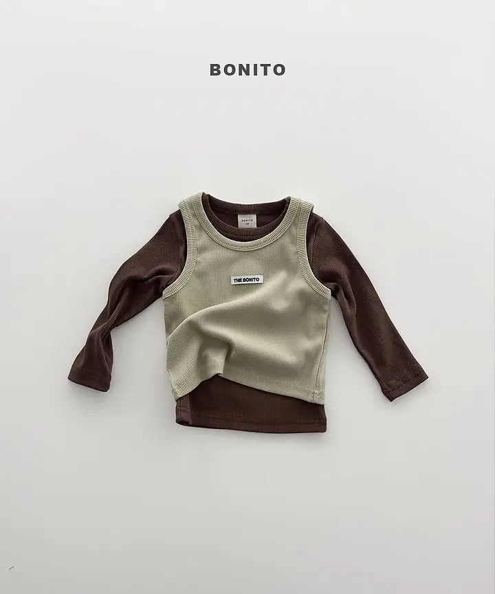 <b>BONITO背心</b>Autumn 골지레이어드나시 70-140CM