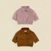 01 <b>OOTTBEBE外套</b>Autumn 브라우니스웨이드자켓 65-115cm