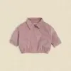 04 <b>OOTTBEBE外套</b>Autumn 브라우니스웨이드자켓 65-115cm