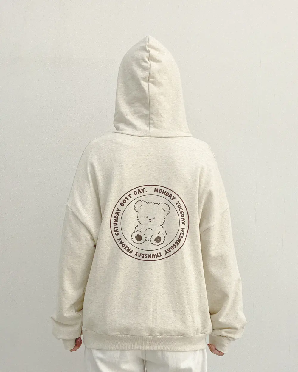 06 <b>OOTTBEBE親子裝</b>Autumn 데이후드맨투맨 65-115cm
