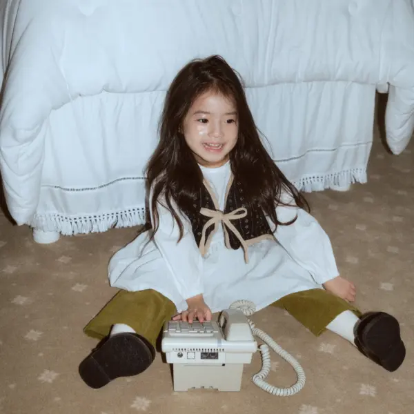 0722 라라랜드 0019 <b>|Kids| Lala land洋裝</b>Autumn 블루밍 롱 BL 75-120cm