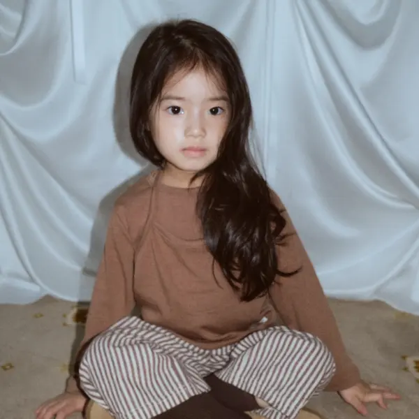 0722 라라랜드 0169 <b>|Kids| Lala land上衣</b>Autumn 홀터 이중티 75-120cm