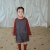 0722 라라랜드 0296 <b>|Kids| Lala land洋裝</b>Autumn 하트 주머니 원피스 75-120cm