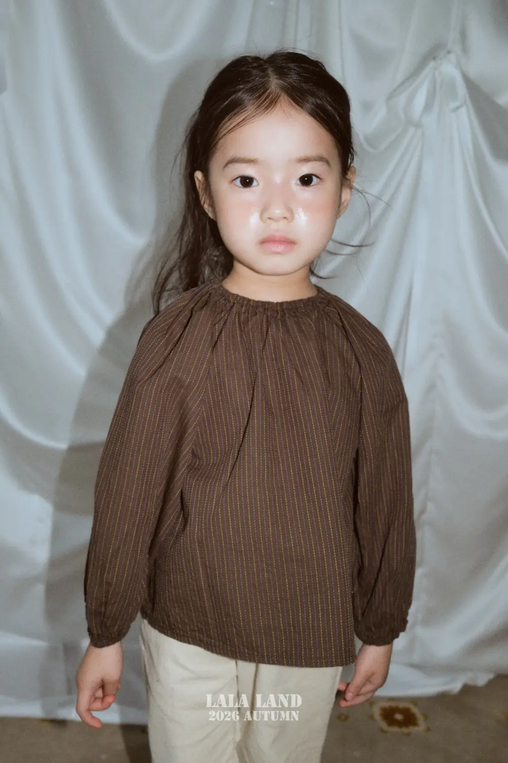 0722 라라랜드 0442 <b>|Kids| Lala land上衣</b>Autumn 비오레 블라우스 75-120cm