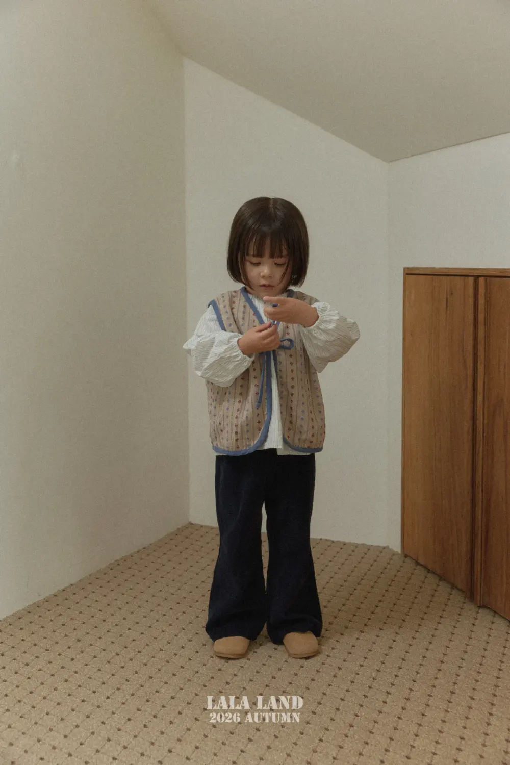 0723 라라랜드 0015 <b>|Kids| Lala land褲子</b>Autumn 비비 부츠컷 75-120cm