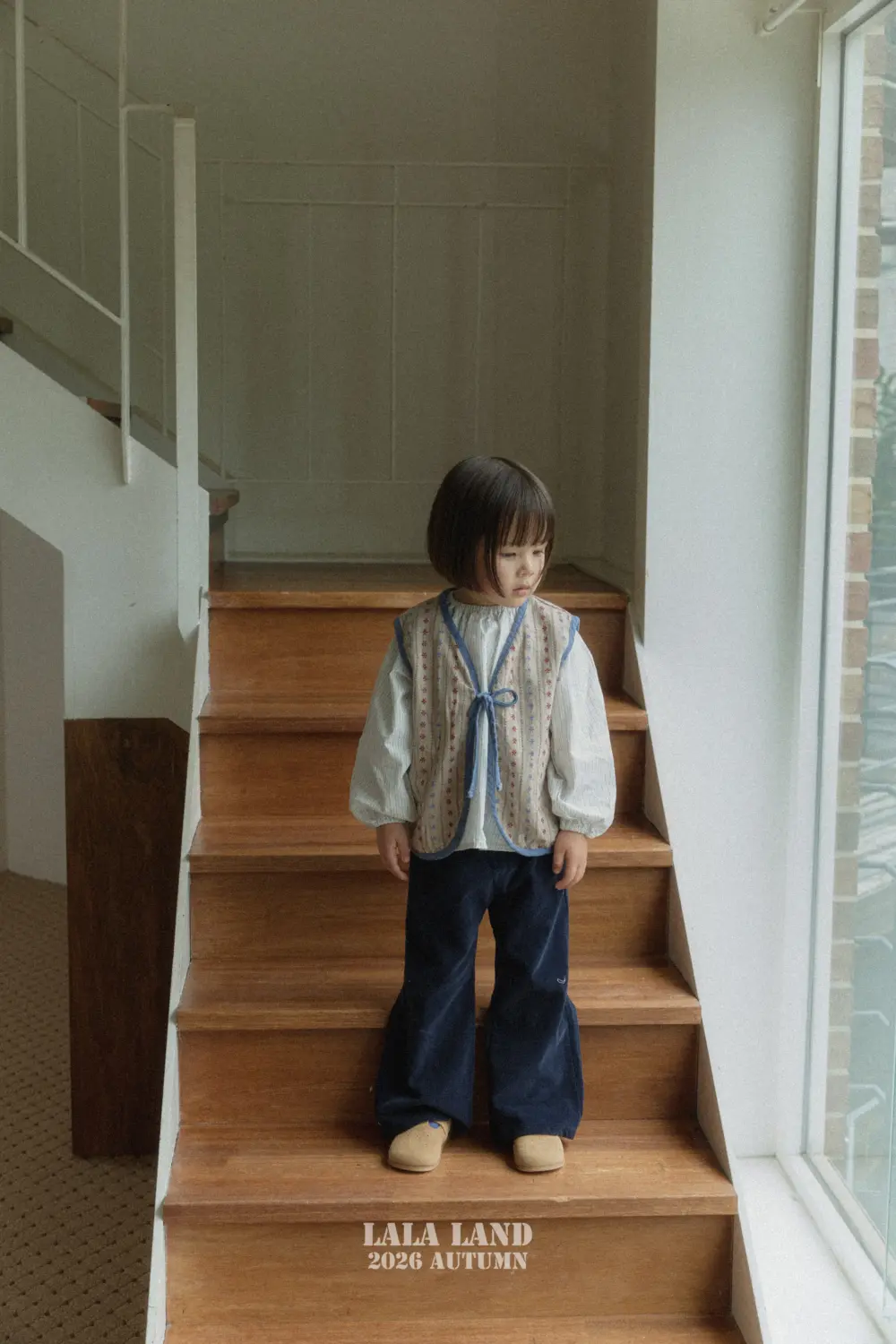 0723 라라랜드 0032 <b>|Kids| Lala land褲子</b>Autumn 비비 부츠컷 75-120cm