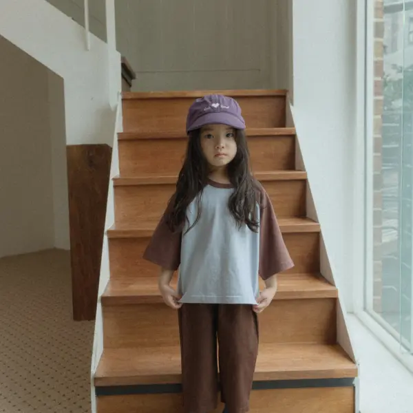 0723 라라랜드 0038 <b>|Kids| Lala land上衣</b>Autumn 라떼 라그란 티 75-120cm