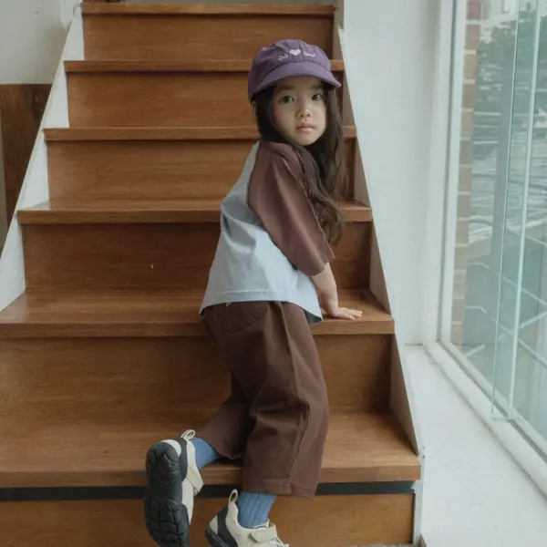 0723 라라랜드 0051 <b>|Kids| Lala land褲子</b>Autumn 배이직 면 바지 75-120cm