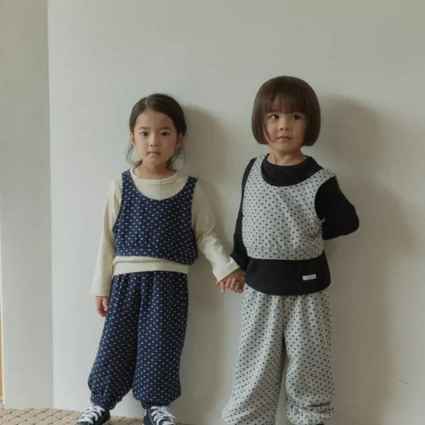 0723 라라랜드 0317 <b>|Kids| Lala land褲子</b>Autumn 하트 조거 바지 75-120cm