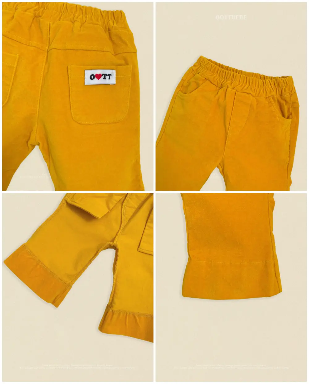 09 <b>OOTTBEBE褲子</b>Autumn 멋쟁이부츠컷 65-115cm