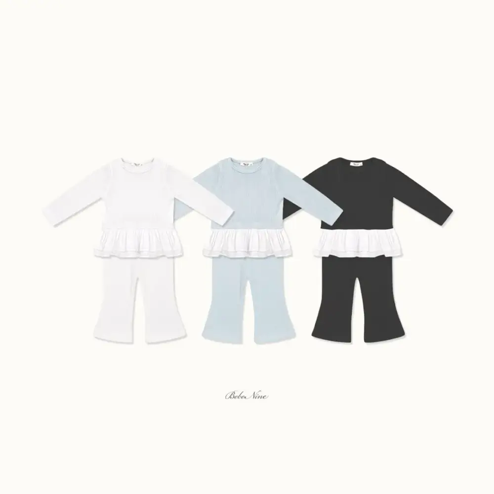 <b>Bebe nine套裝</b>Autumn 벨 플라워 세트 65-120cm