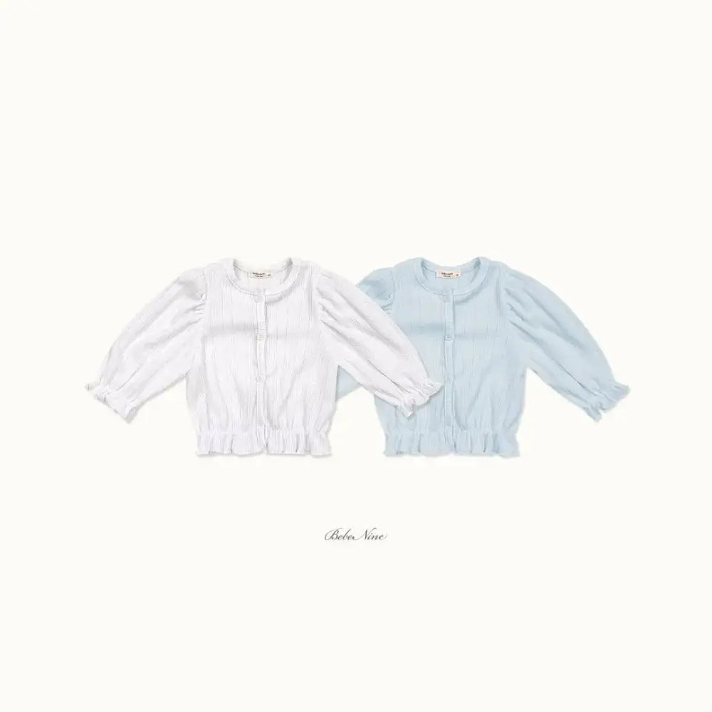 <b>Bebe nine上衣</b>Autumn 아이미 가디건 65-120cm