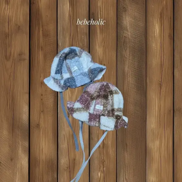 1 <b>|BABY| Bebeholic帽子</b>Autumn 로이체크벙거지 FREE