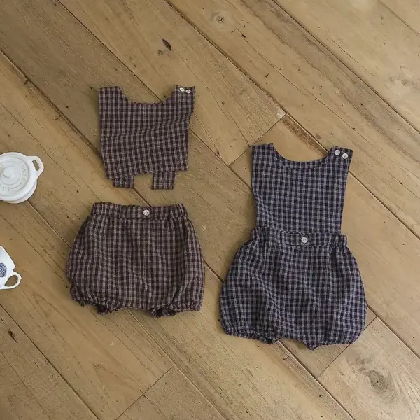1 <b>|BABY| Bebeholic套裝</b>Autumn 쿠쿠멜빵슈트 3-24M