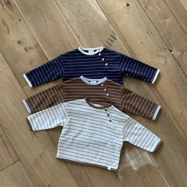 1 <b>|BABY| Bebeholic上衣</b>Autumn 리던st티 3-24M