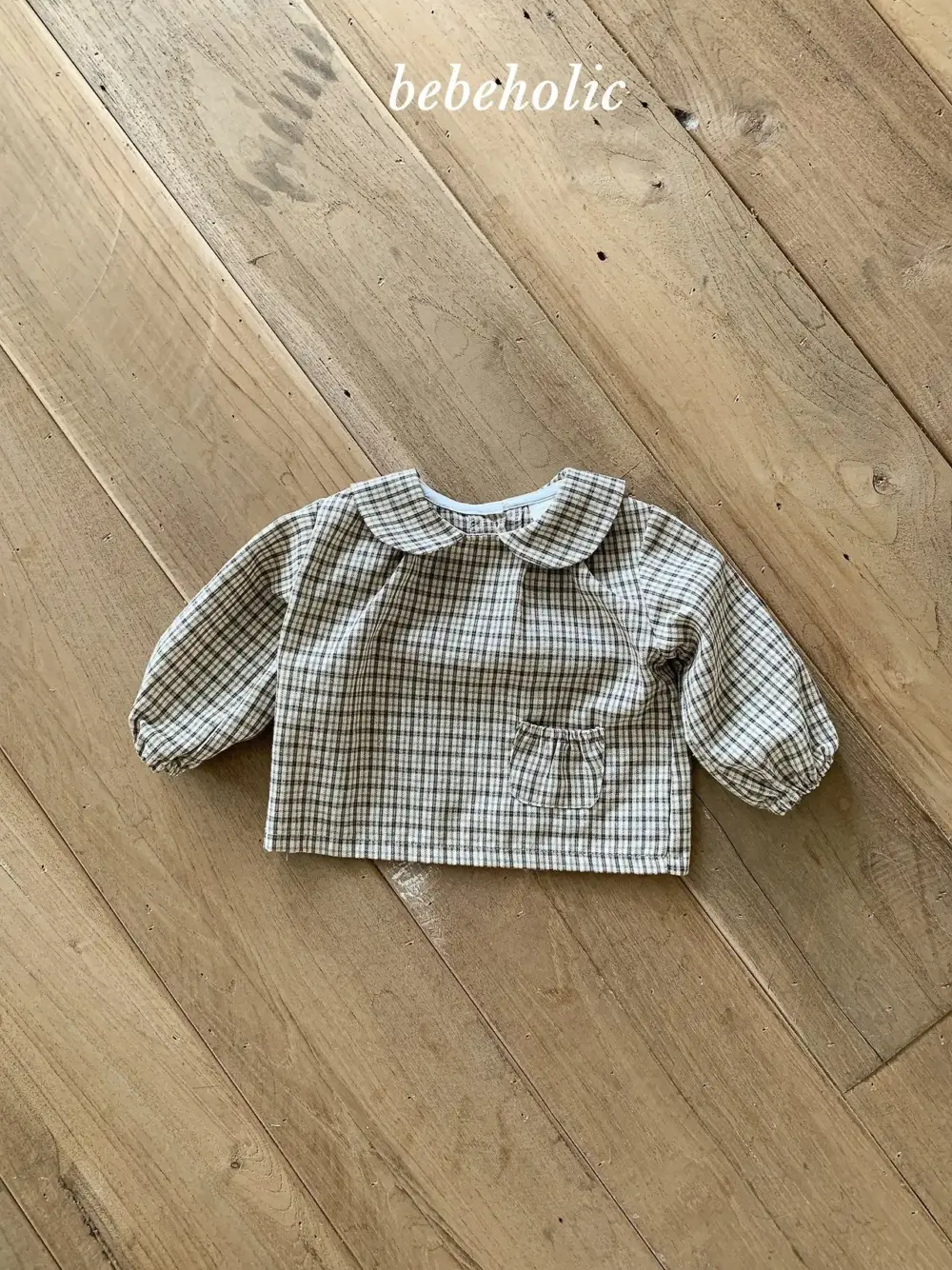<b>｜BABY｜ Bebeholic上衣</b>Autumn 스케치블라우스 3-24M