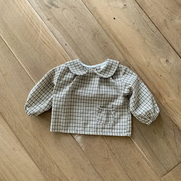 1 <b>|BABY| Bebeholic上衣</b>Autumn 스케치블라우스 3-24M