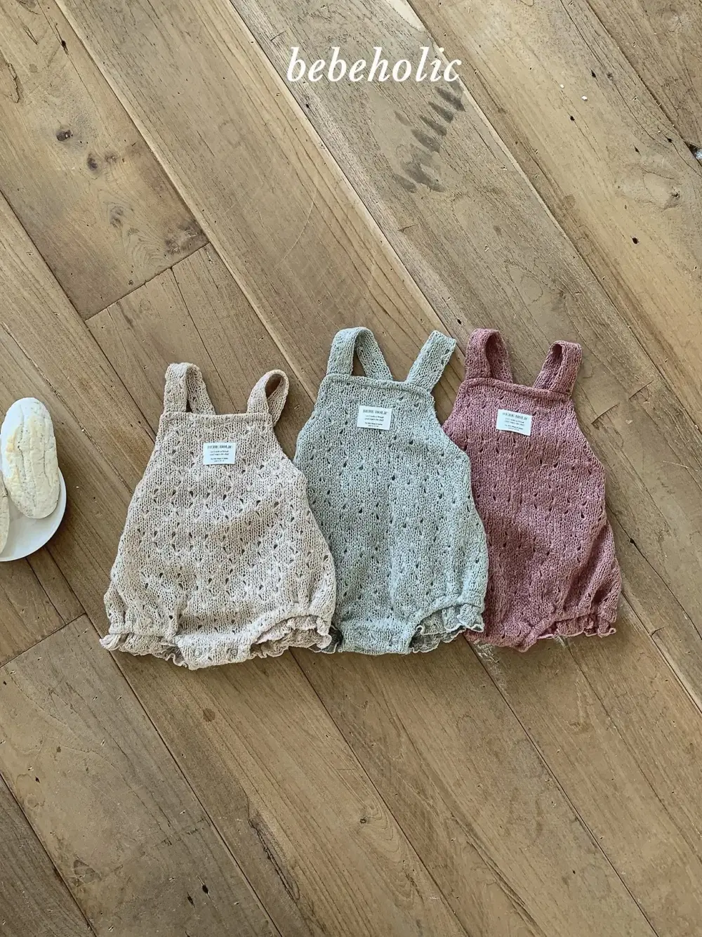 <b>｜BABY｜ Bebeholic包屁衣</b>Autumn 허니니트슈트 3-24M