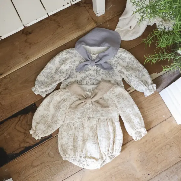 <b>｜BABY｜ Bebeholic包屁衣</b>Autumn 브리케이프슈트 3-24M