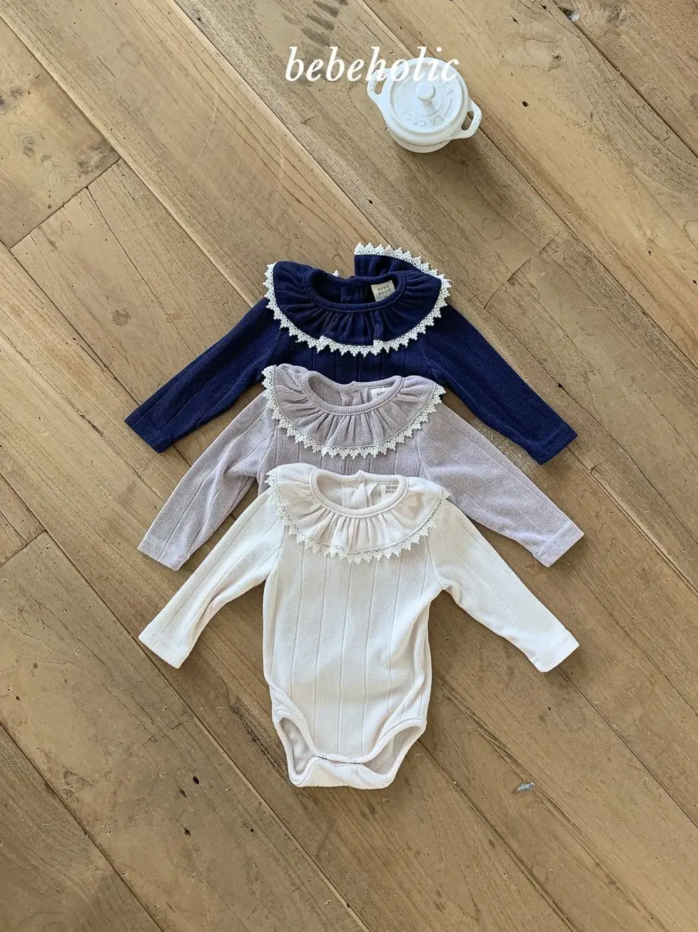 1 <b>|BABY| Bebeholic包屁衣</b>Autumn 비아러플슈트 3-24M