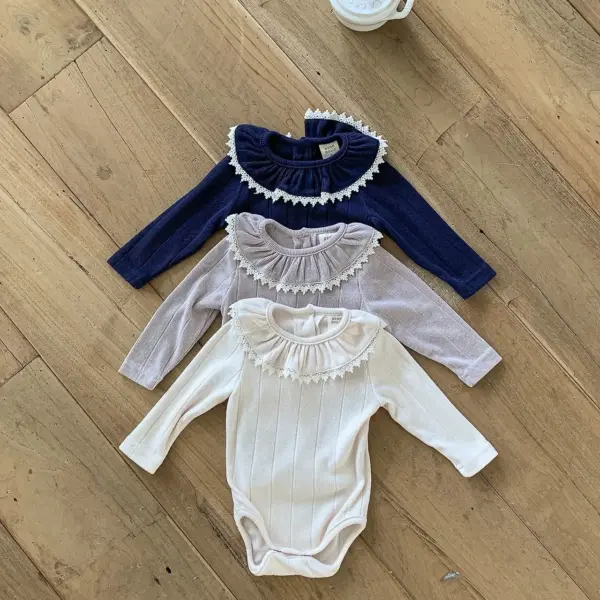 <b>｜BABY｜ Bebeholic包屁衣</b>Autumn 비아러플슈트 3-24M