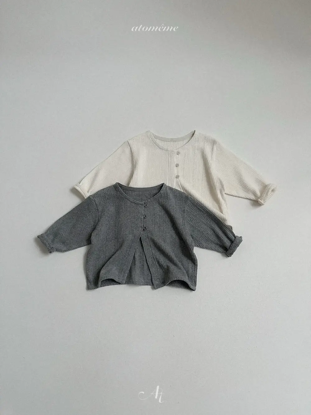 1 <b>Atomeme 罩衫</b>Autumn 마들렌가디건 70-110cm