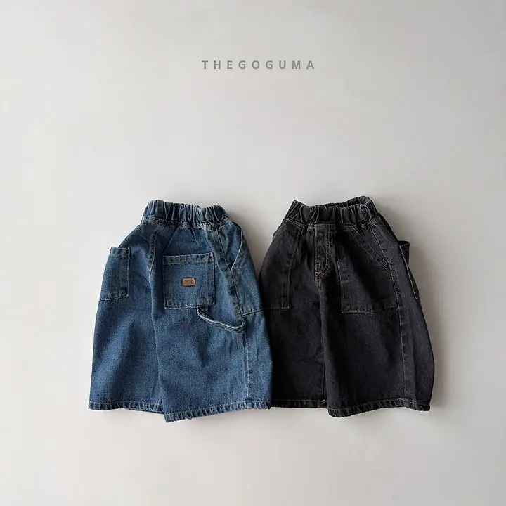 1 <b>THEGOGUMA 褲子</b>Autumn 아웃포켓버뮤다청PT 85-142cm