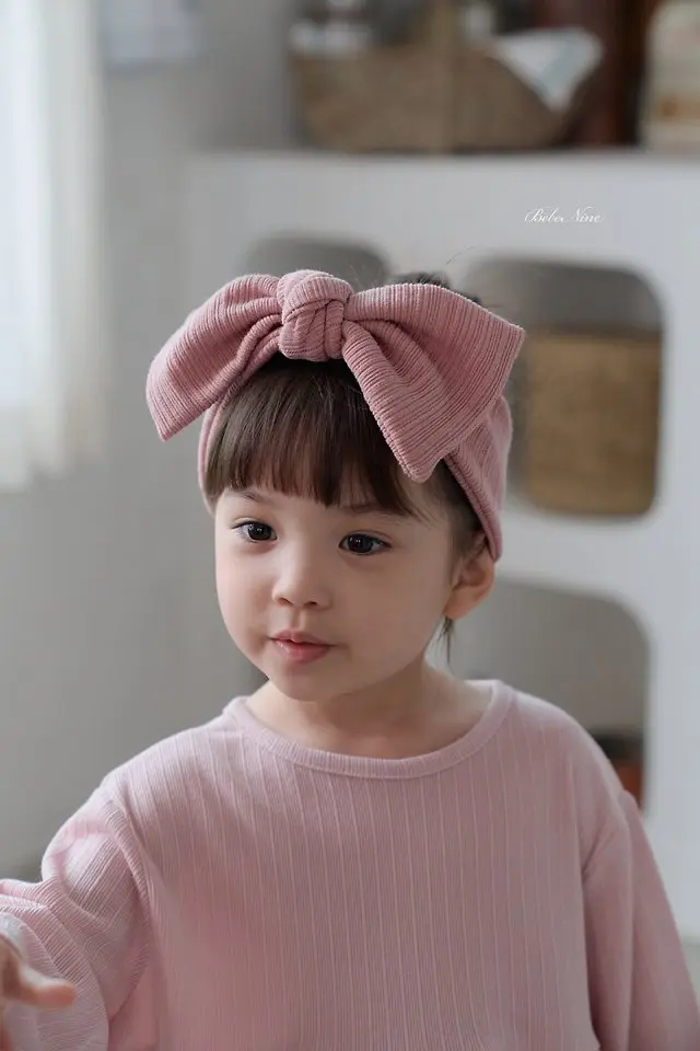 1 <b>Bebe nine髮飾</b>Autumn 마레 리본 헤어밴드 FREE