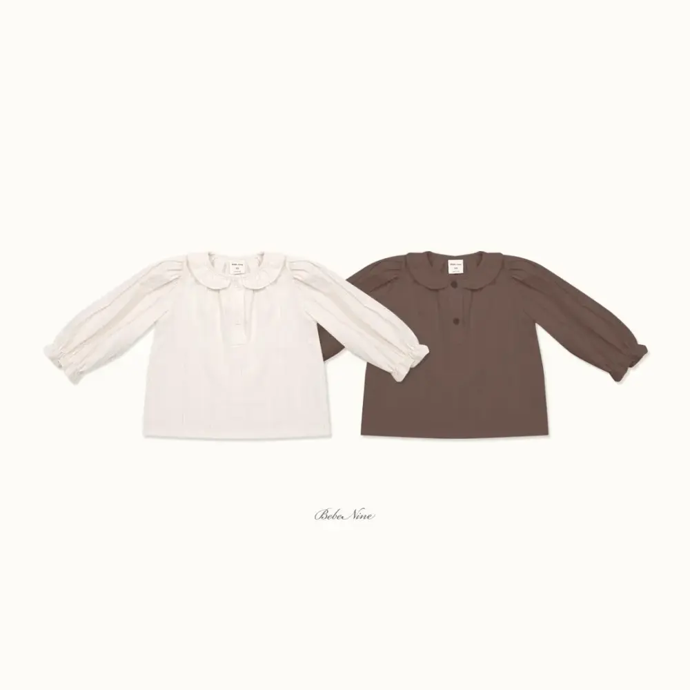 1 <b>Bebe nine上衣</b>Autumn 윈디 블라우스 65-120cm