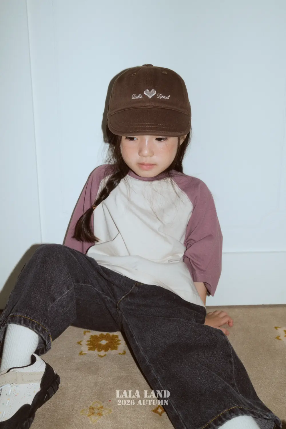 1 <b>|Kids| Lala land帽子</b>Autumn 하트 볼캡 FREE