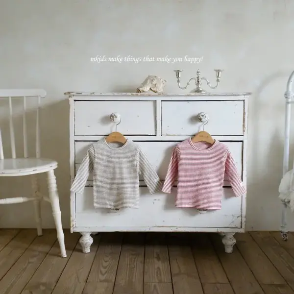 1 <b>|Kids| Mkids上衣</b>Autumn 코튼티 65-115cm