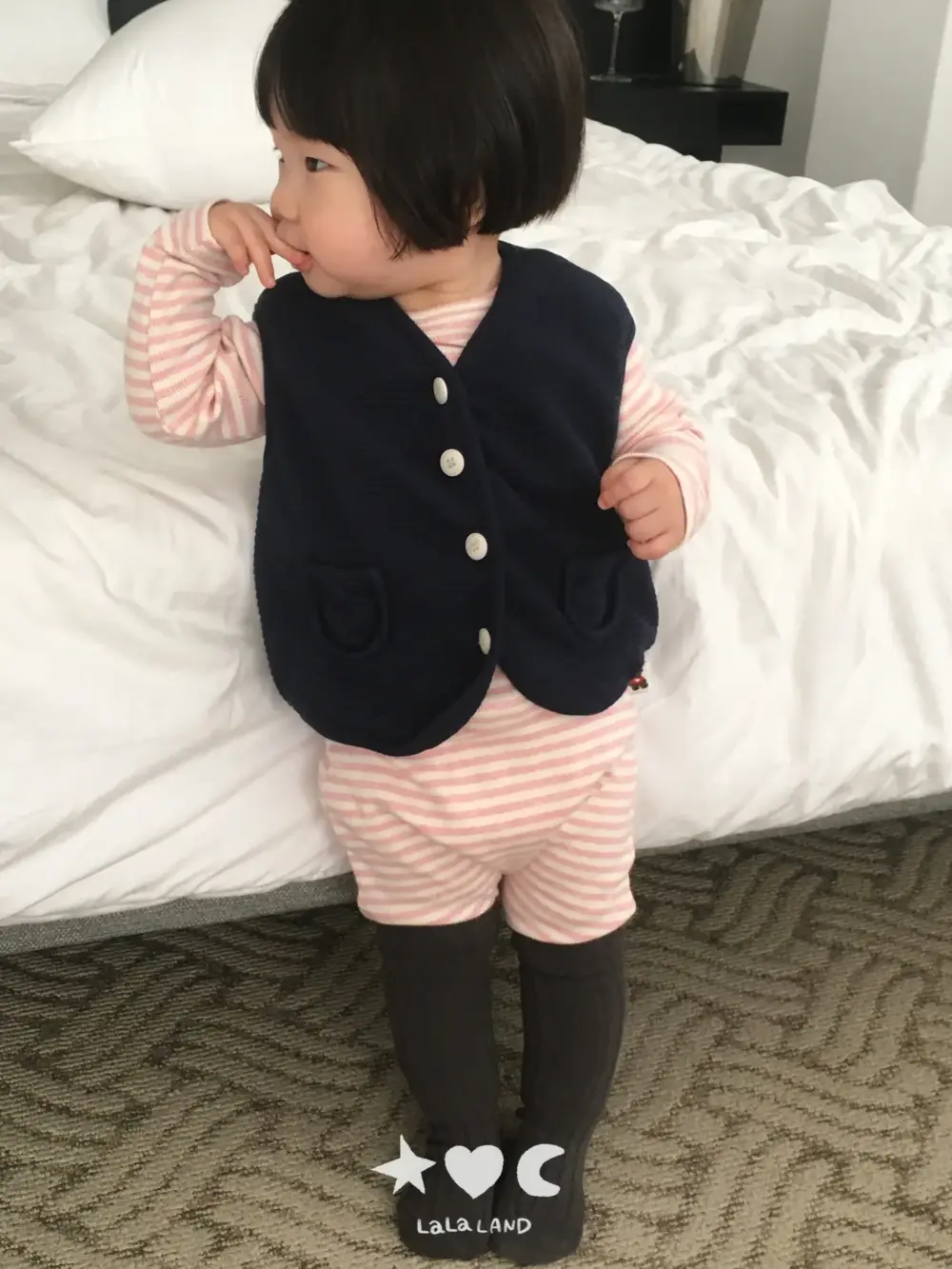 1 <b>|BABY| LaLa land背心</b>Autumn 베베 쿠션 조끼 60-82cm