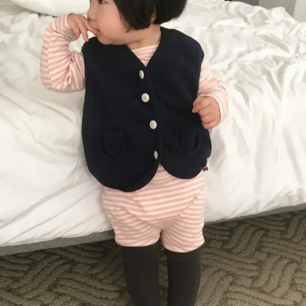 1 <b>|BABY| LaLa land背心</b>Autumn 베베 쿠션 조끼 60-82cm