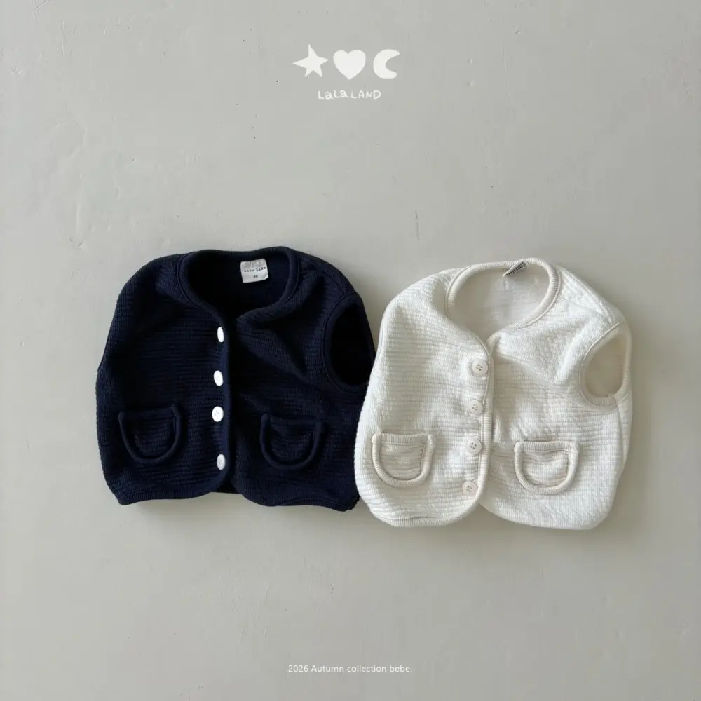 1 <b>|BABY| LaLa land背心</b>Autumn 베베 쿠션 조끼 60-82cm