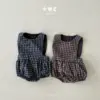 <b>｜BABY｜ LaLa land包屁衣</b>Autumn 베베 체크 룸퍼 60-82cm