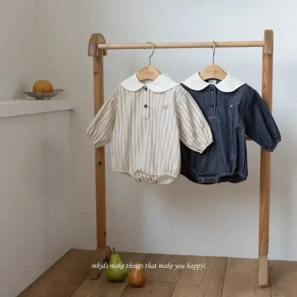 1 <b>|BABY| Mkids包屁衣</b>Autumn 아몬드슈트 55-80cm