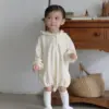 <b>｜BABY ｜Bebe nine 連身衣</b>Autumn 레이스 후드 슈트 65-100cm