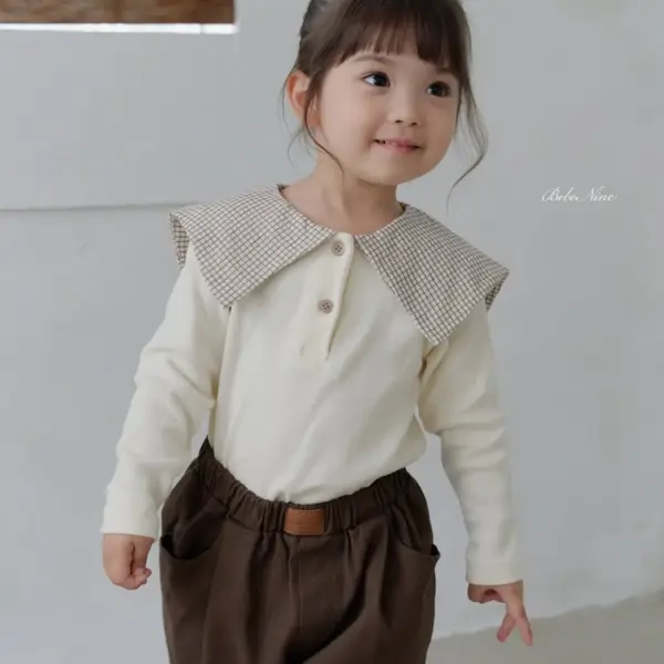 10 <b>Bebe nine上衣</b>Autumn 초코 라떼티 65-120cm