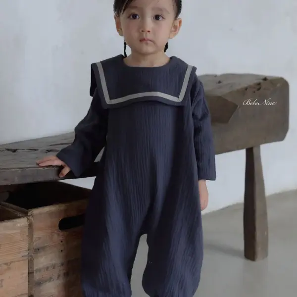 10 <b>|BABY |Bebe nine 連身衣</b>Autumn 사각 세일러 슈트 65-100cm